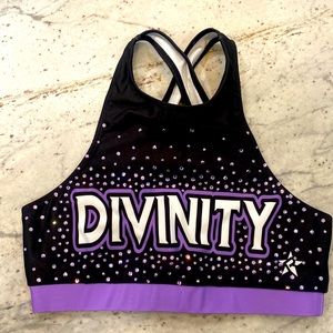 Cheer Athletics Divinity practice wear sports bra